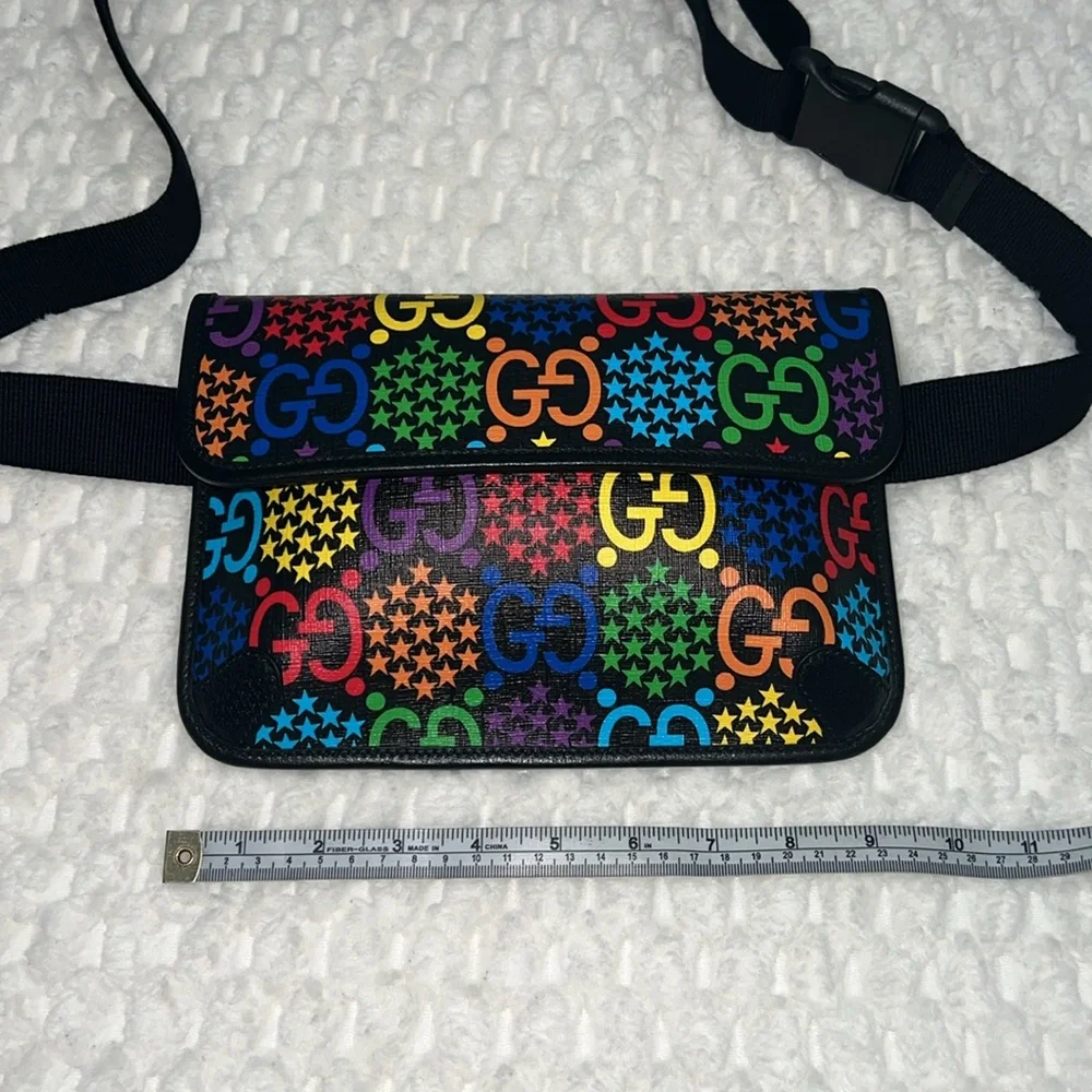 Gucci Psychedelic Belt Bag-598113-Authentic-NWT